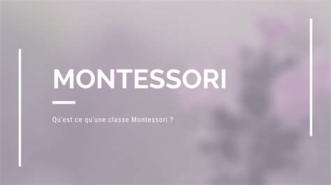 Classe Montessori Tout Savoir Sur Les Classes Dans Les Coles Montessori