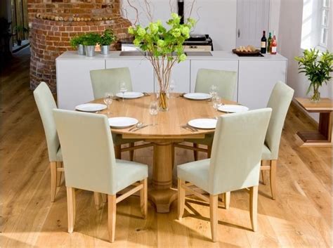 Image Gallery Of Round 6 Person Dining Tables View 6 Of 20 Photos