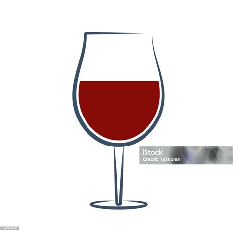 Wine Glass Icon Stock Illustration Download Image Now Alcohol Drink Bar Drink