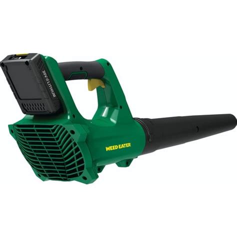 Weed Eater WE20VB 85-MPH Handheld Cordless Electric Leaf Blower (Battery Included) in the ...