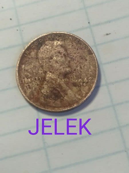 Jual Koin 1 Cent Amerika One Cent 1942 D Wheat Ears Lincoln Gandum