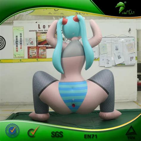 Hot Sale Cheaper Inflatable Sex Cartoon Girl Miku Character Model Hongyi Inflatable Sex Toy With