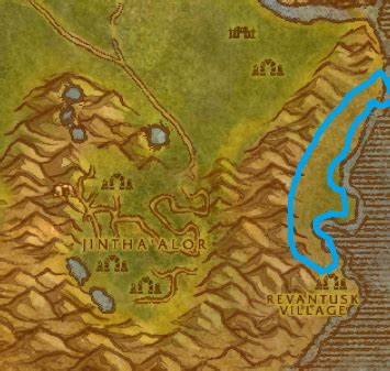 Hinterlands Golden Pearl Farming Location Classic WoTLK