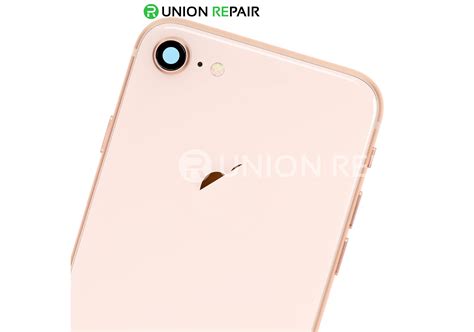 Replacement for iPhone 8 Back Cover Full Assembly - Gold