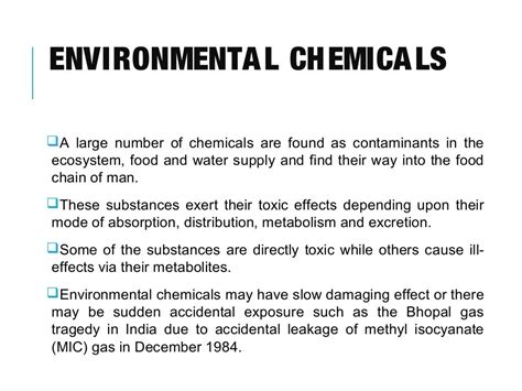 Environmental diseases