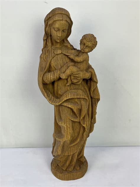 Figurka Matka Boska Z Dzieckiem Madonna Oficjalne