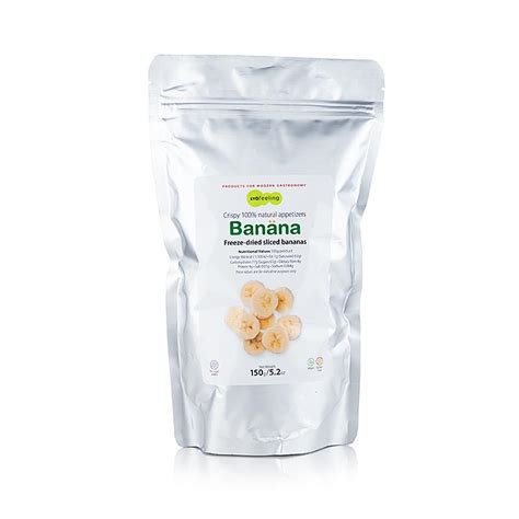 TOUFOOD LYOFEELING BANANA Banana Liofilizada Fatias 150g Bolsa