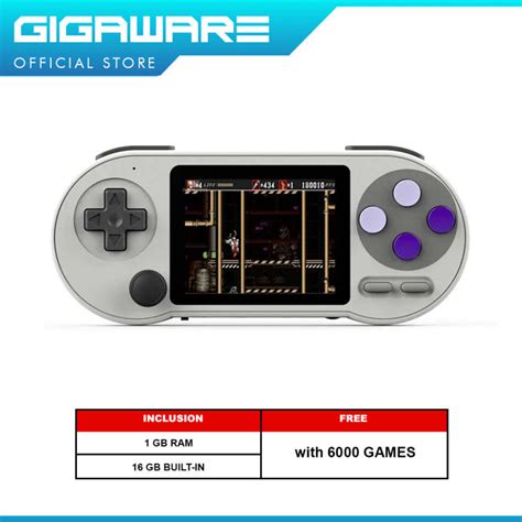 Gigaware Sf Inch Ips Handheld Game Console Player Mini Portable