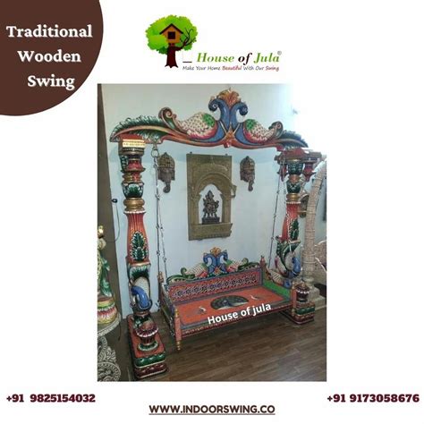 Modern Wooden Swing Hand Carving At Rs Piece In Ahmedabad Id