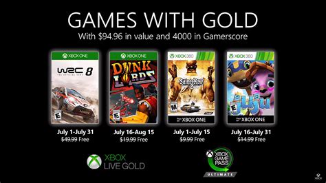 Xbox Live Gold Jogos de Julho anunciados Última Ficha