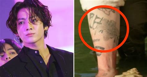 ARMYs Discover Meaning Behind BTS's Jungkook's Flower Tattoo - Koreaboo