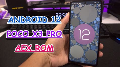 Mencoba Install Android Final Poco X Pro Rom Aosp Extended Aex