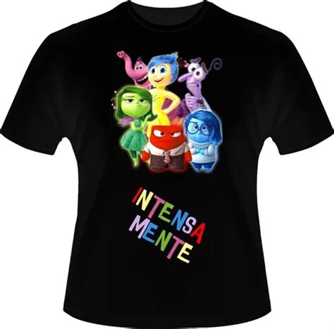 Dúo Playera Intensa mente Inside Out Emociones Elige 2