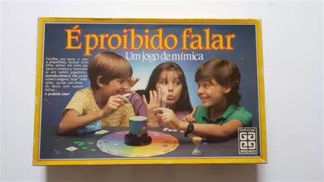 Jogo Proibido Falar Grow Antigo Anos Completo Mebuscar Brasil