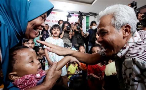 Ganjar Blusukan Di Gang Sempit Kawasan Pademangan Jakarta Utara 0