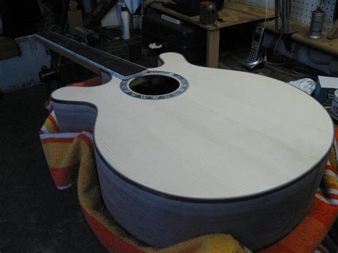 Double Cutaway Acoustic Guitar - Worland Custom Guitars