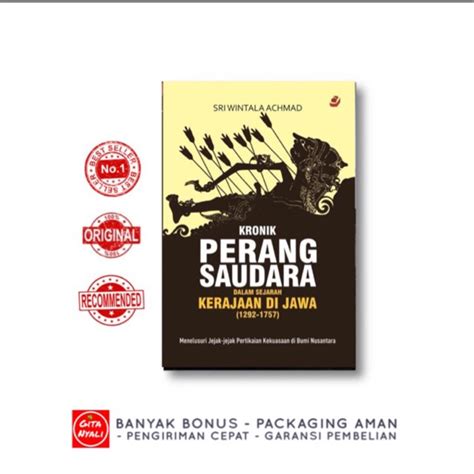 Jual Buku Sejarah Kronik Perang Saudara Dalam Sejarah Kerajaan Di Jawa