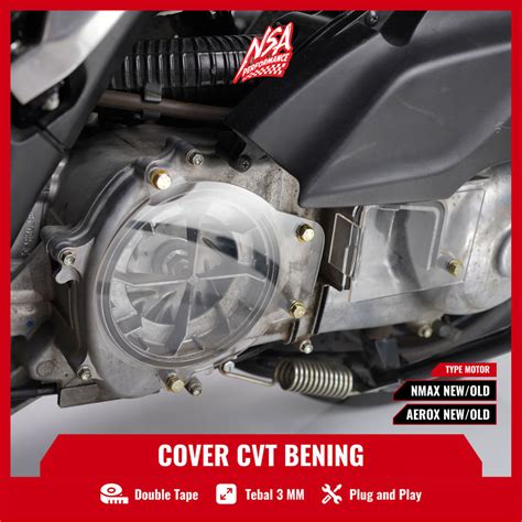 Jual Nsa Cover Cvt Bening Yamaha Nmax Aerox Tutup Cvt Yamaha Aksesoris