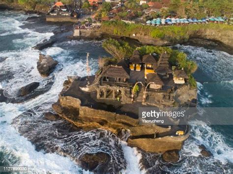tanah lot beach bali   premium high res pictures getty images