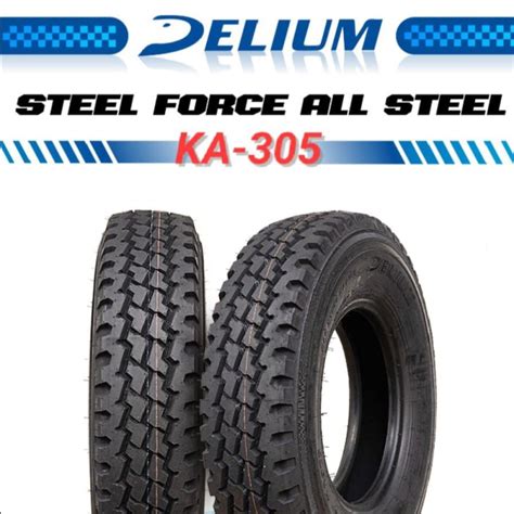 Jual Ban Truk Radial DELIUM 7 50 R16 14PR Tube KR 305 Steel Force All