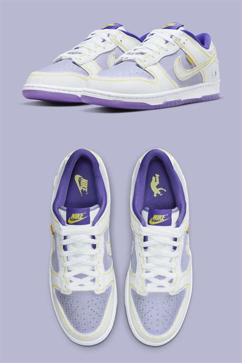 UNION X Nike Dunk Low Court Purple Sneakerb0b RELEASES