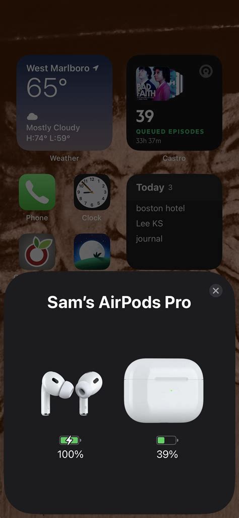 How To Check Your AirPods Battery Status