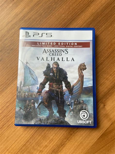 Ps5 Assassins Creed Valhalla Limited Edition Video Gaming Video