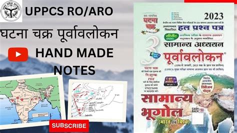 Uppcs Ro Aro Ghatna Chakra Geography Short Notes