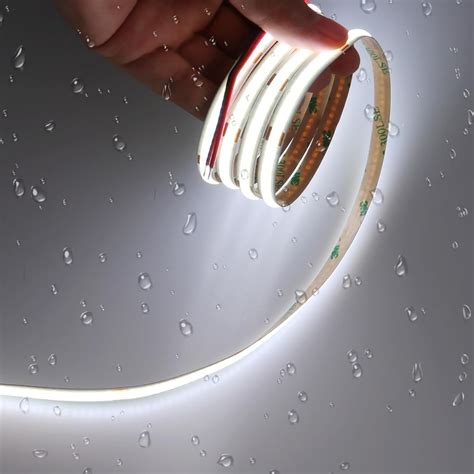 Amazon JOYLIT 24V COB LED Strip Lights 6000K Cool White Waterproof