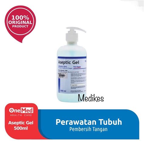 Jual Aseptic Gel 500ml Onemed Cairan Antiseptik Pump Antiseptic Gel