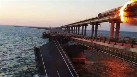 Se Registra Explosión En El Puente De Crimea N