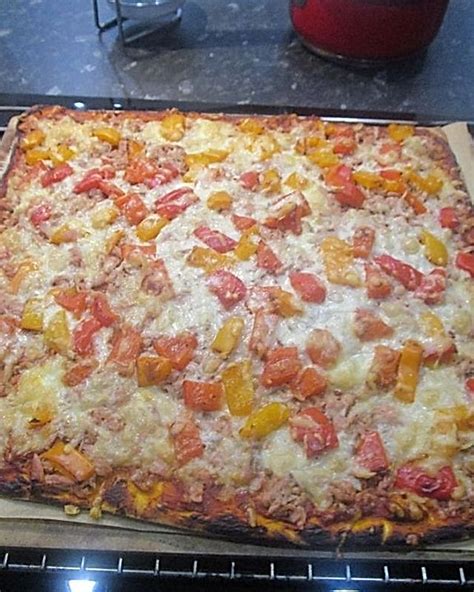 Thunfischpizza Rezepte Chefkoch