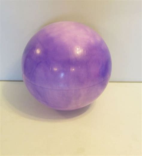 1 New Purple Marble Rubber Playground Ball Kickball Dodgeball High