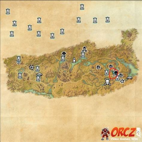 Eso Deshaan Treasure Map Vi Orcz The Video Games Wiki