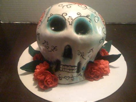 Dia De Los Muertos Cake - CakeCentral.com