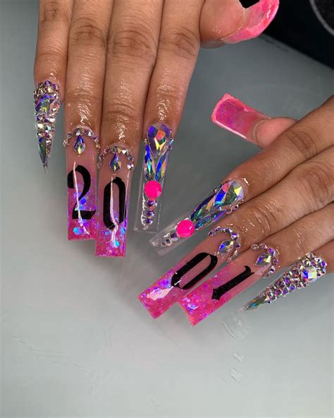 Gvo 🔥negativity🚫 16 Y O💖 On Instagram “birthday Nail Tech Freestyle🤪😍i