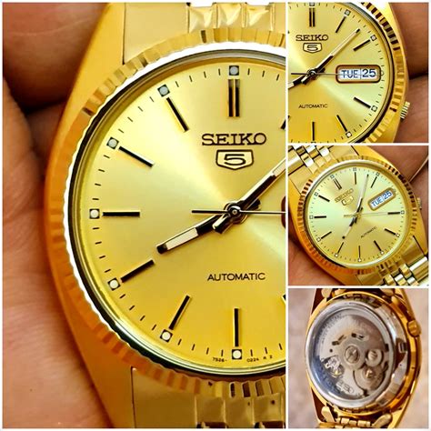 Seiko Snxj Rolex Datejust Homage Made In Japan Men S Fashion