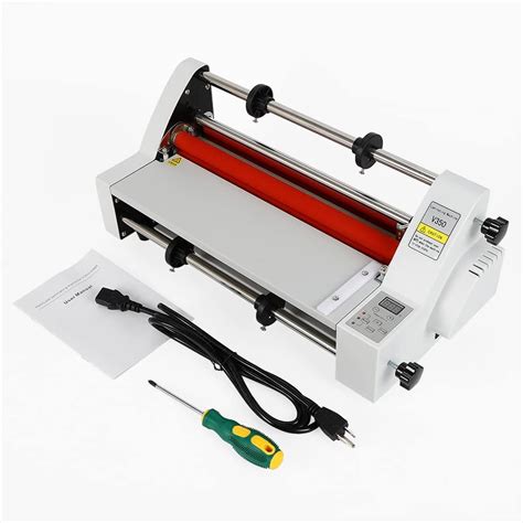 Amazon Laminator Machine Mm Hot Cold Laminator With Digital Display Roll Commercial