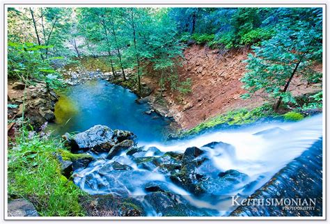 Jenkinson Lake Water Fall Sly Park Recreation Area Keith Simonian