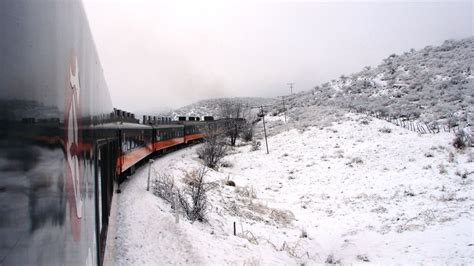 Video Imponente Mira C Mo Se Ve El Tren Chepe Entre El Paisaje