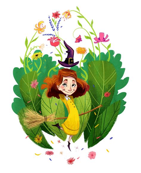 The Spring Witch on Behance