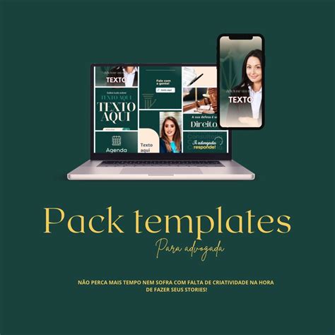 Packs Canva Stories Advogada Lorruama Gomes Hotmart