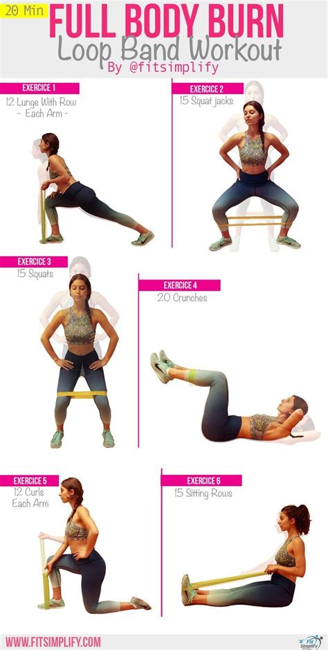 Home Leg Workout With Bands - Complete ABS Workout