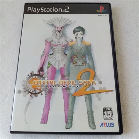 Devil Digital Saga 2 Playstation Ps2 Japan Ver Atlus Megami Tensei 2005