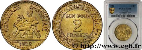 FRANKREICH 2 Francs Chambres De Commerce DRITTE FRANZOSISCHE REPUBLIK