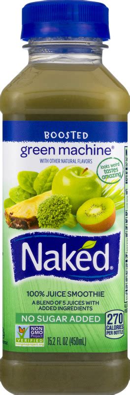 Naked Juice Smoothie Boosted Green Machine Naked