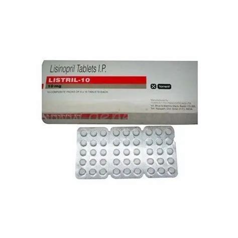 Lisinopril 10mg Tablets Non Prescription Cipla At ₹ 301strip In Nagpur