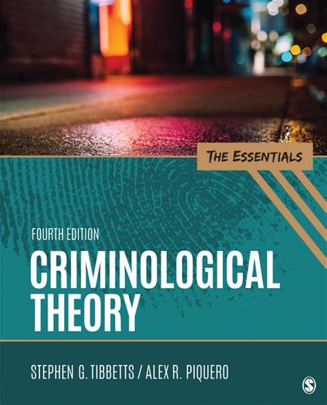 Criminological Theory The Essentials Rockets Bookstore