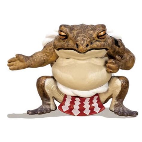 Toad Frog Sumo Wrestler Hakkeyoi Mini Figure Tesla S Toys