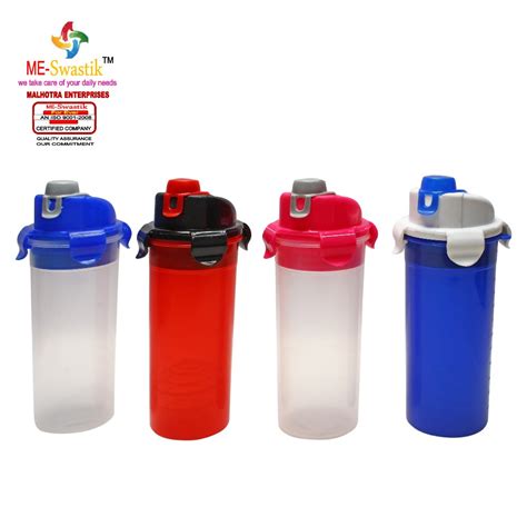 Multicolor Plain Sports Shaker Bottle For Gym Capacity 600 Ml At Rs